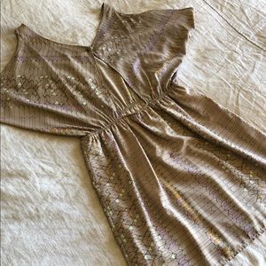 Geometric Print Dress